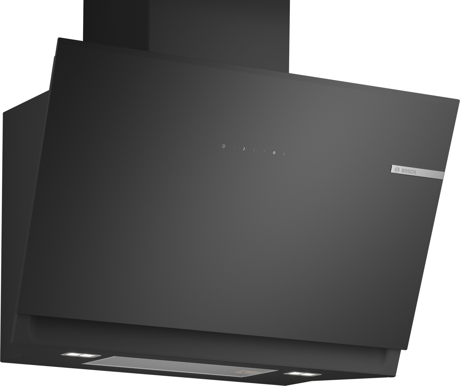 Bosch Serie 6 DWK81AN60 afzuigkap Muurmontage Zwart 432 m³/uur A+