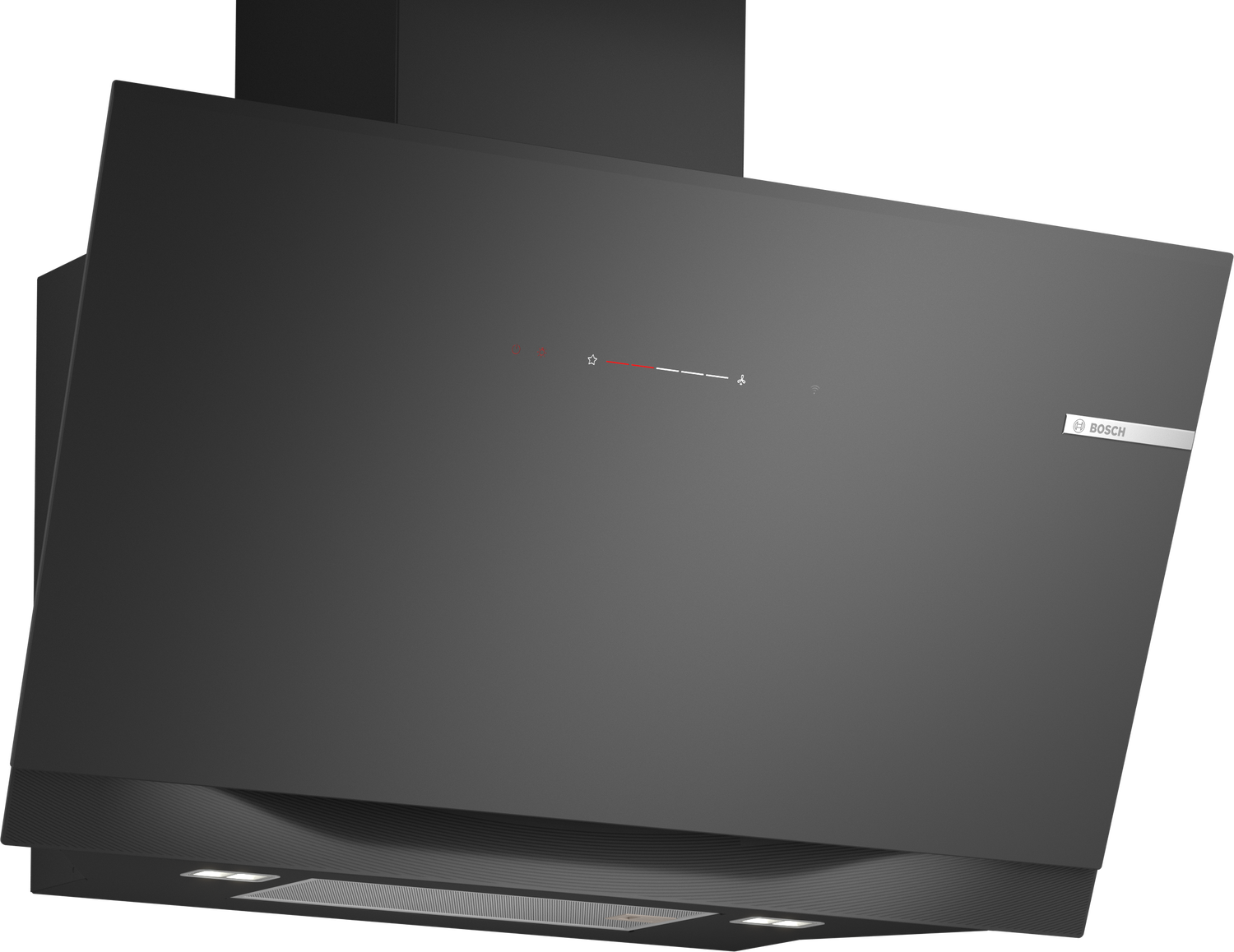 Bosch Serie 8 DWK91LT60 afzuigkap Muurmontage Zwart 441 m³/uur A+