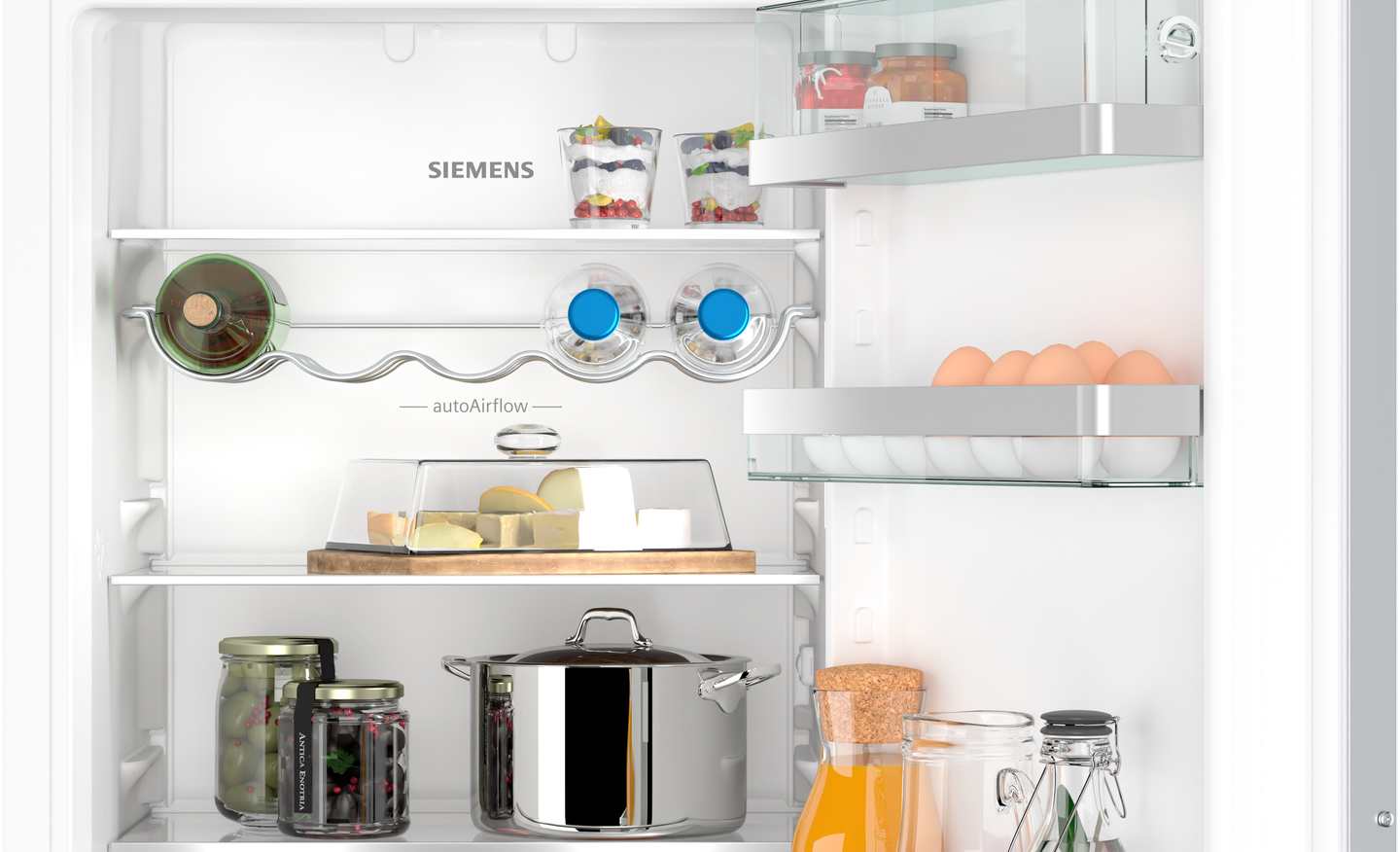 Siemens KI86NADD0 inbouw koel-vriescombinatie 260 liter