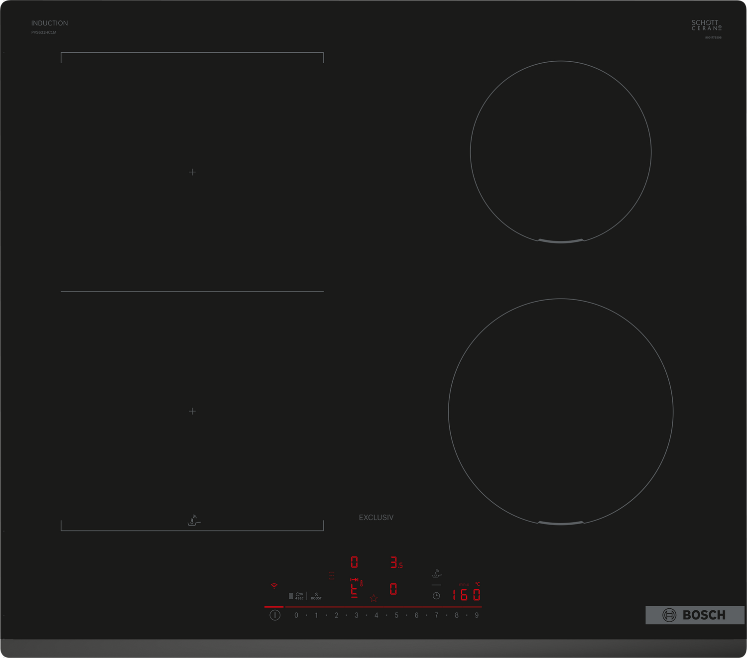 Bosch PVS631HC1M Kookplaat