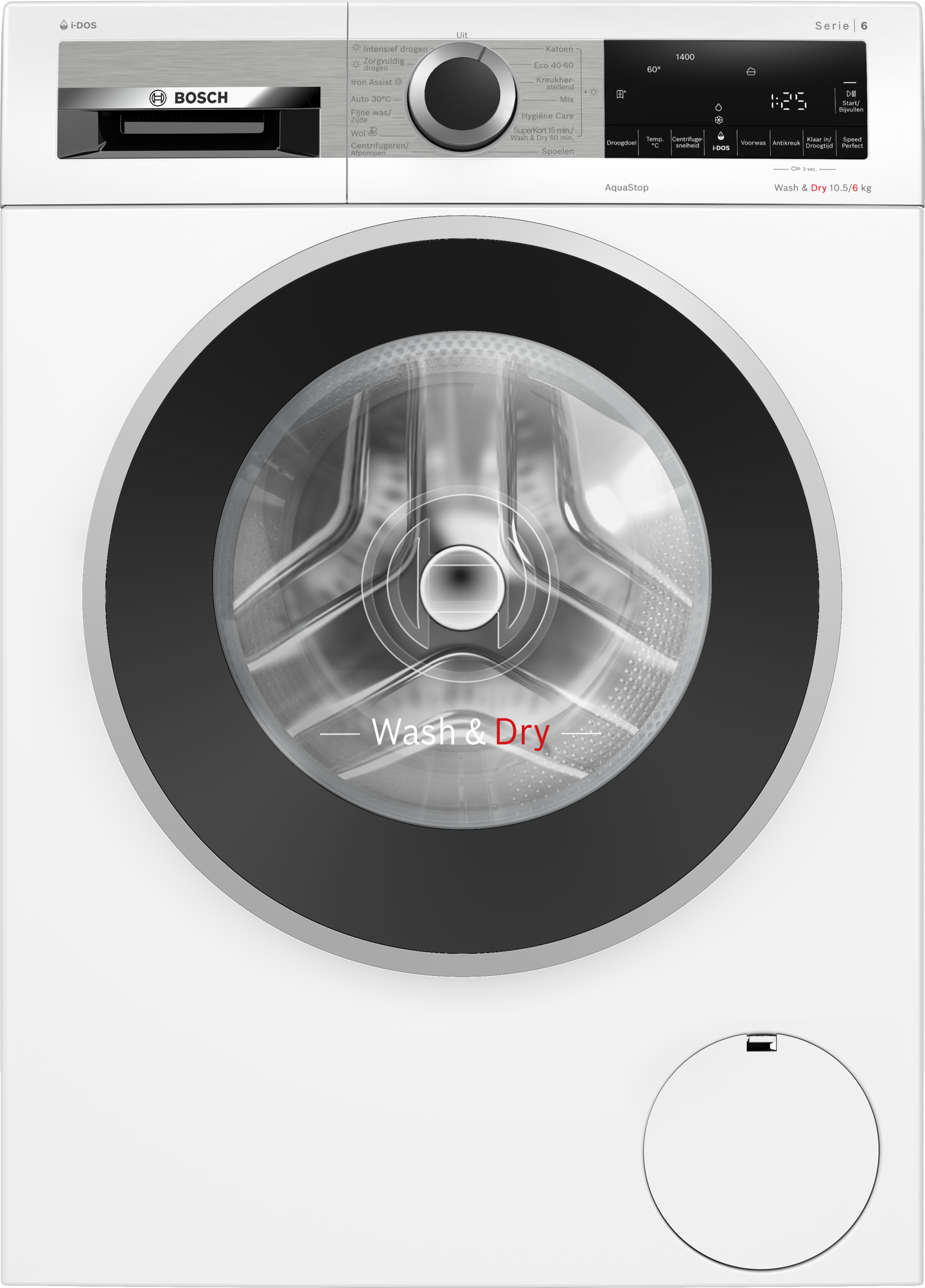 Bosch WNG254A7NL was-droogcombinatie 10,5/6 kg