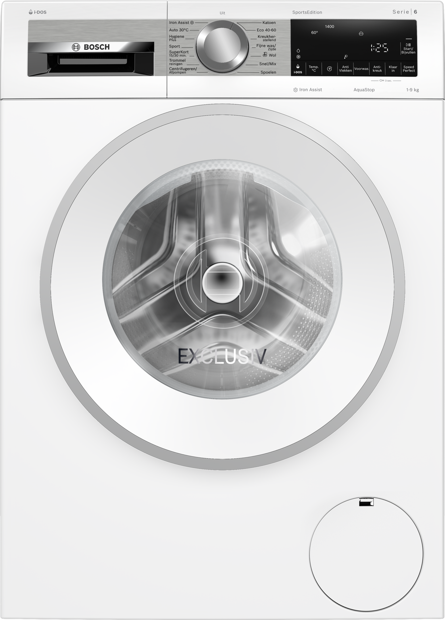 Bosch WGG244FMNL wasmachine 9 kg i-DOS