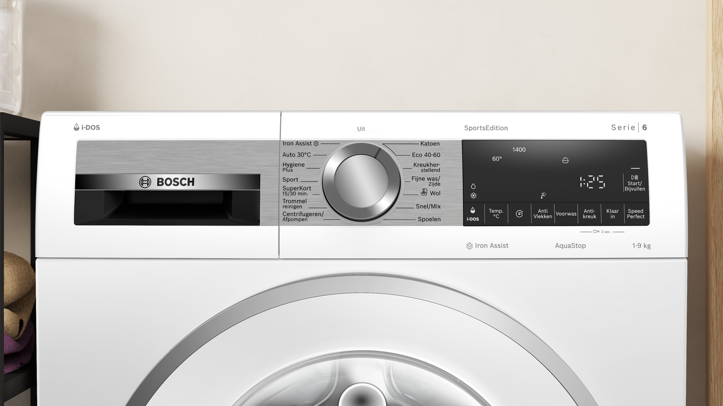 Bosch WGG244FMNL wasmachine 9 kg i-DOS