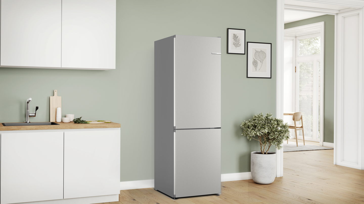 Bosch KGN36EICF koel-vriescombinatie 321 liter