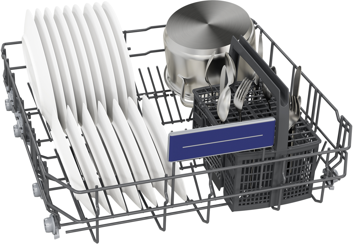 Siemens iQ300 SN53HS36TE vaatwasser Semi-ingebouwd 12 couverts E