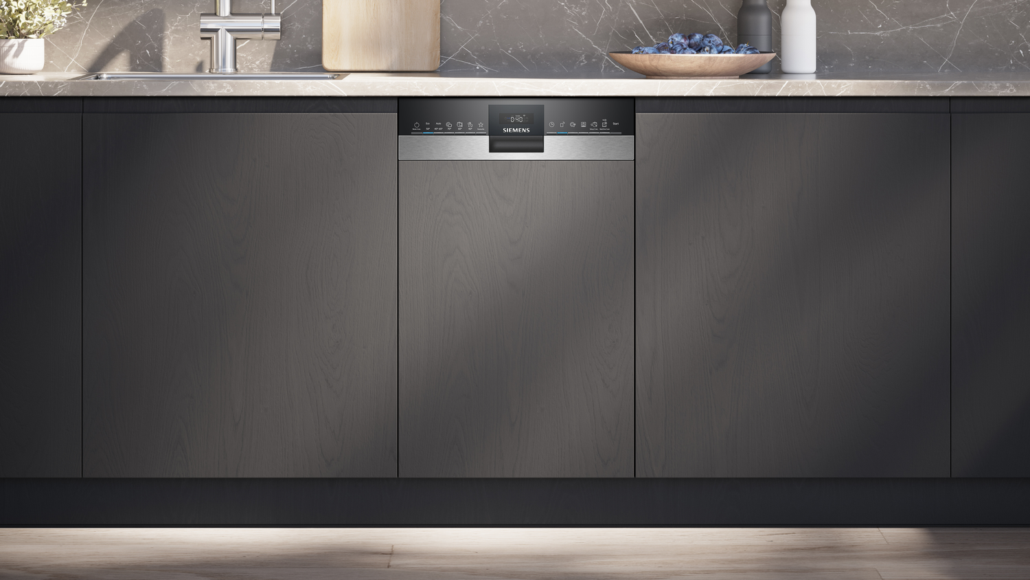 Siemens iQ500 SR55ZS10ME vaatwasser Semi-ingebouwd 10 couverts C