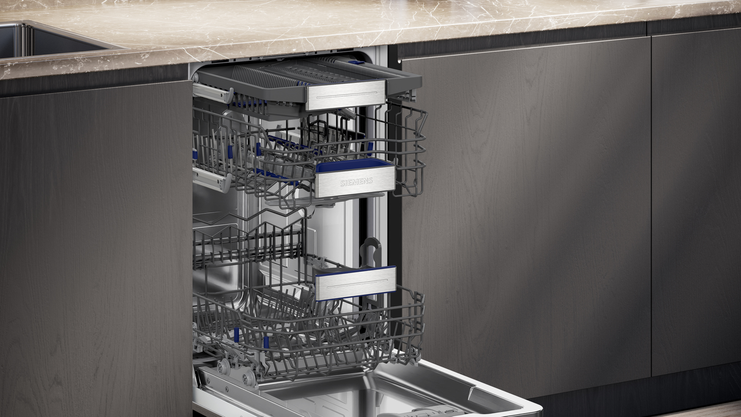 Siemens iQ500 SR65ZX10ME vaatwasser Volledig ingebouwd 10 couverts C