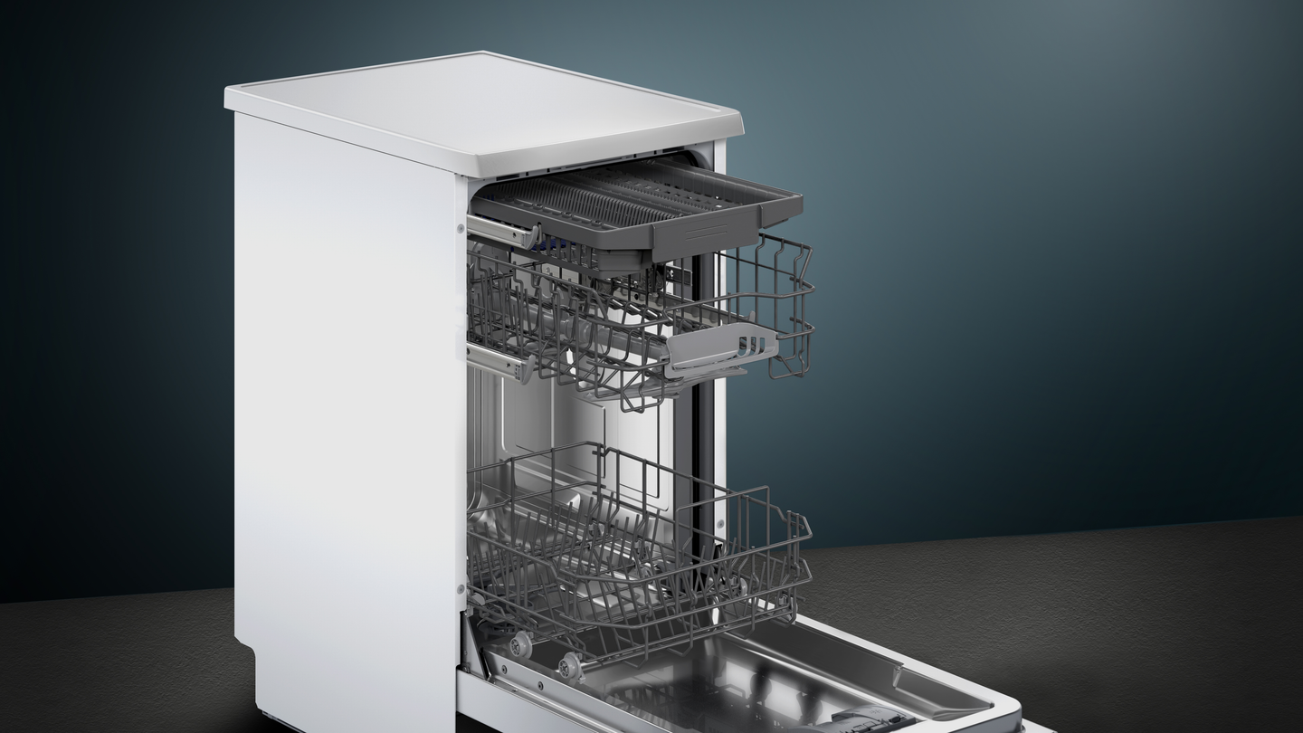 Siemens iQ300 SR23HW52ME vaatwasser Vrijstaand 10 couverts E