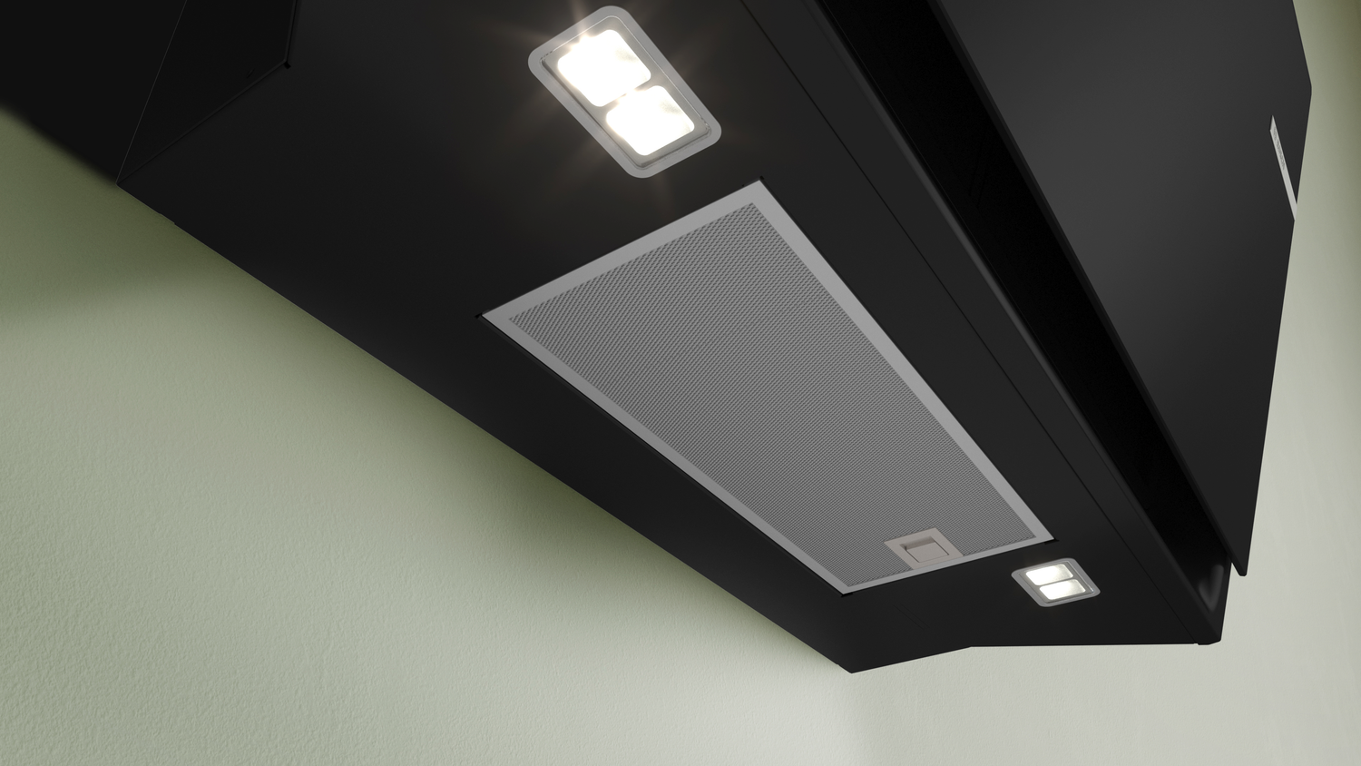 Bosch Serie 6 DWK81AN60 afzuigkap Muurmontage Zwart 432 m³/uur A+