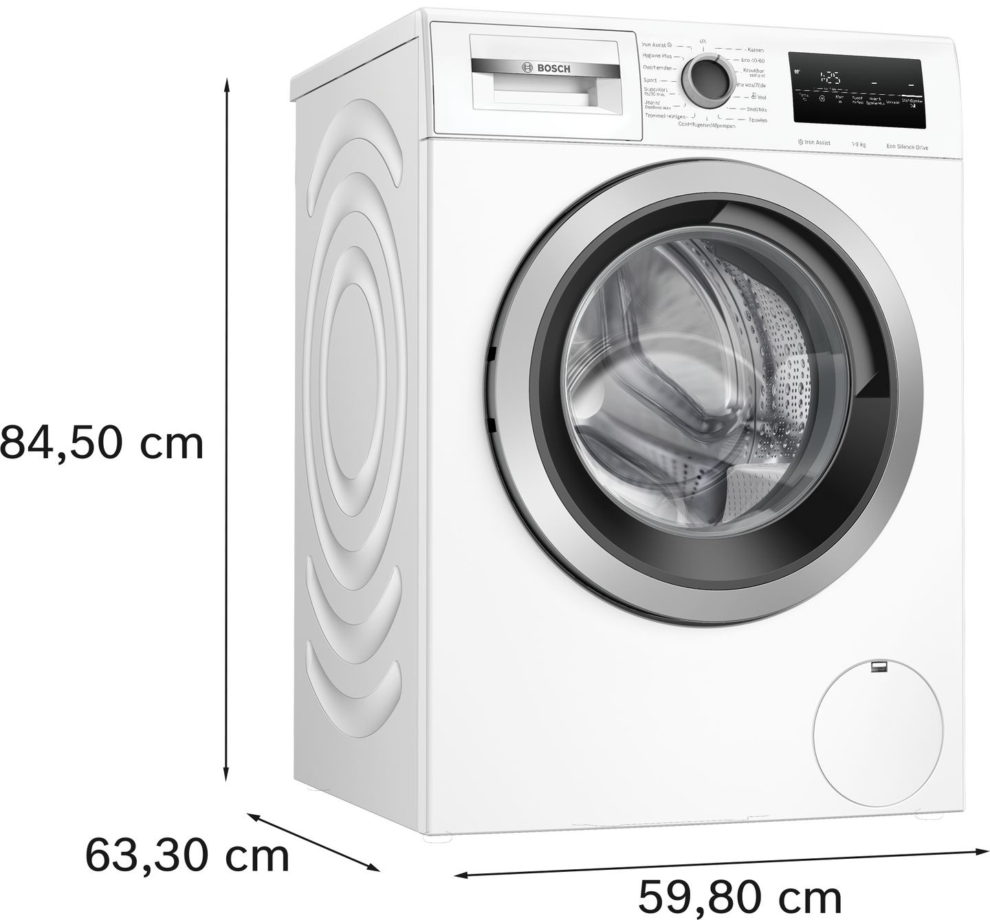Bosch WAN2827FNL wasmachine 9 kg