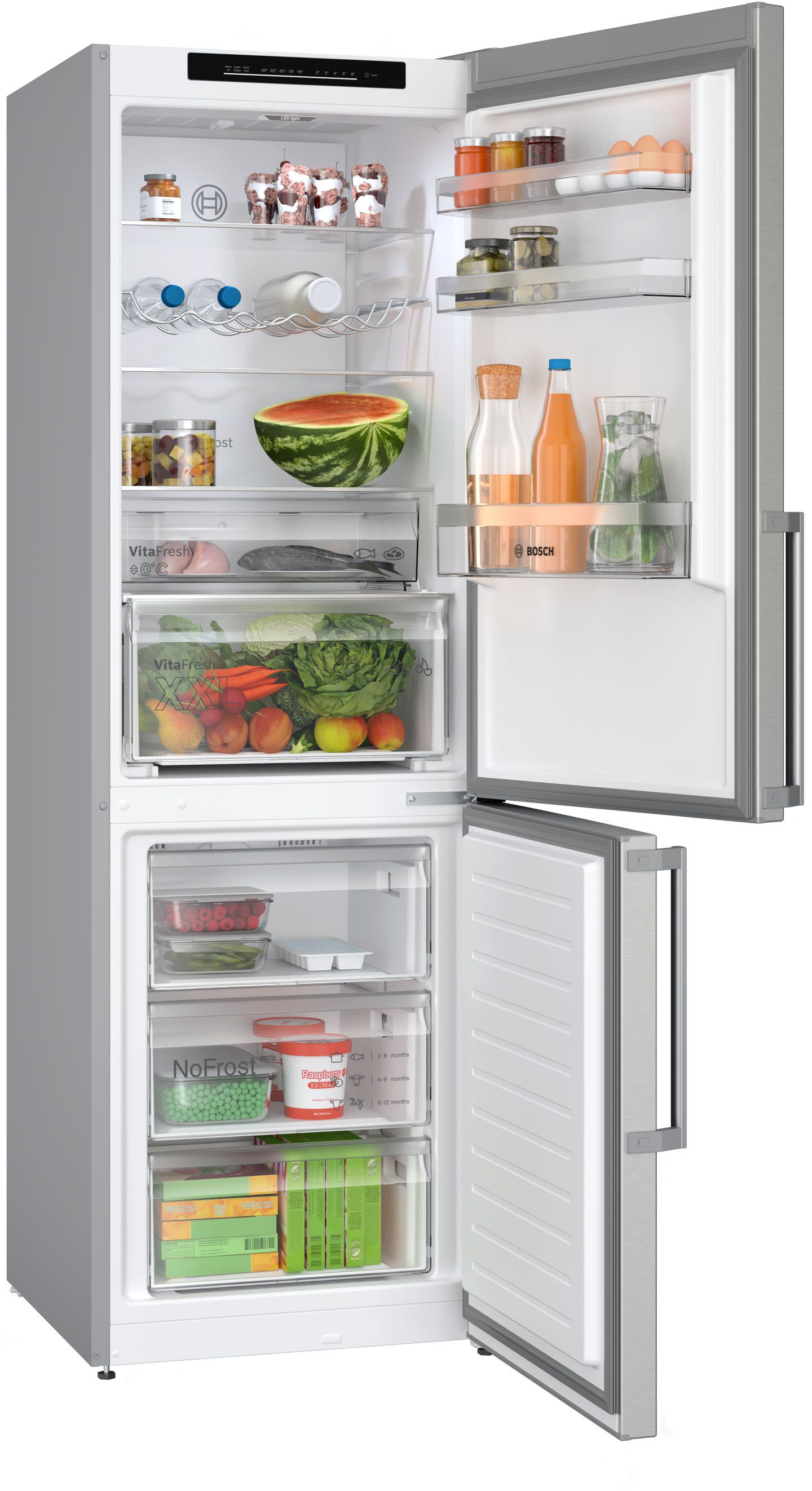 Bosch KGN36VIBT koel-vriescombinatie B