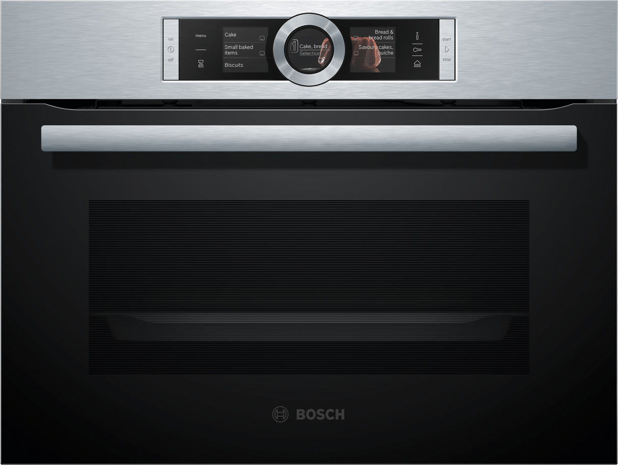Bosch Serie 8 CSG636BS3 oven 47 l A+ Zwart, Roestvrijstaal