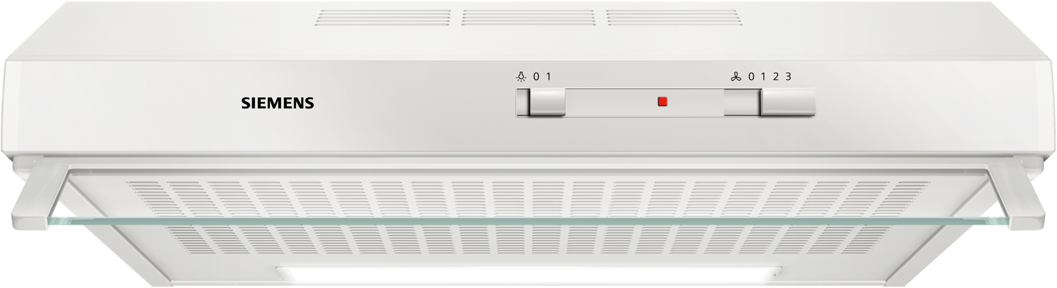 Siemens iQ100 LU62LFA21 afzuigkap Onderbouw Wit 250 m³/uur D