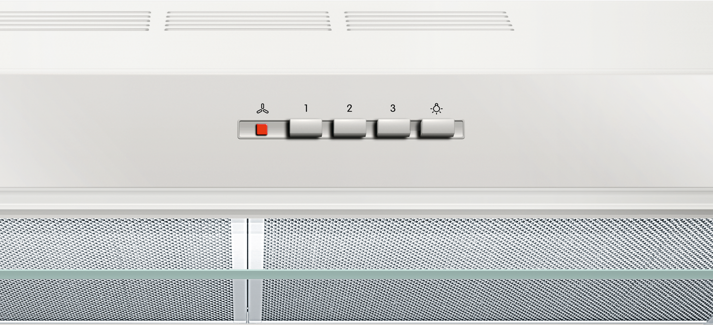 Bosch DUL63CC20 witte onderbouwkap 60 cm