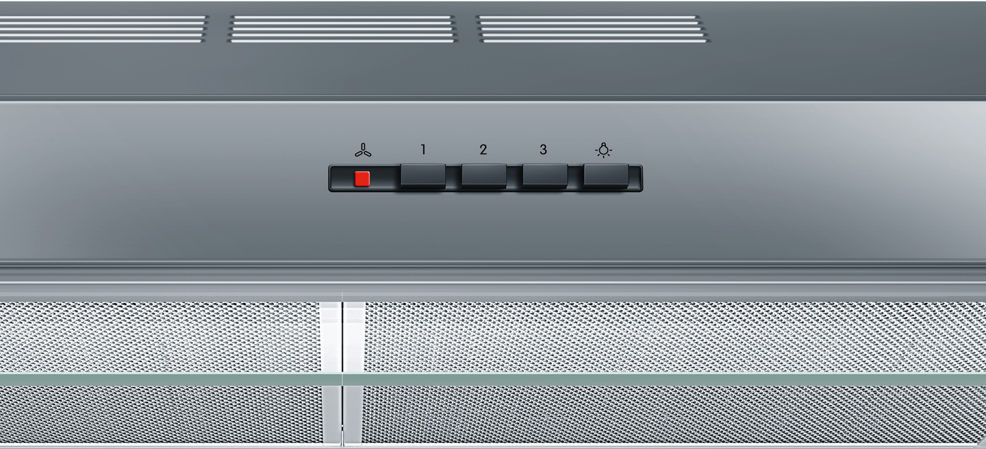 Bosch DUL63CC50 RVS onderbouwkap 60 cm
