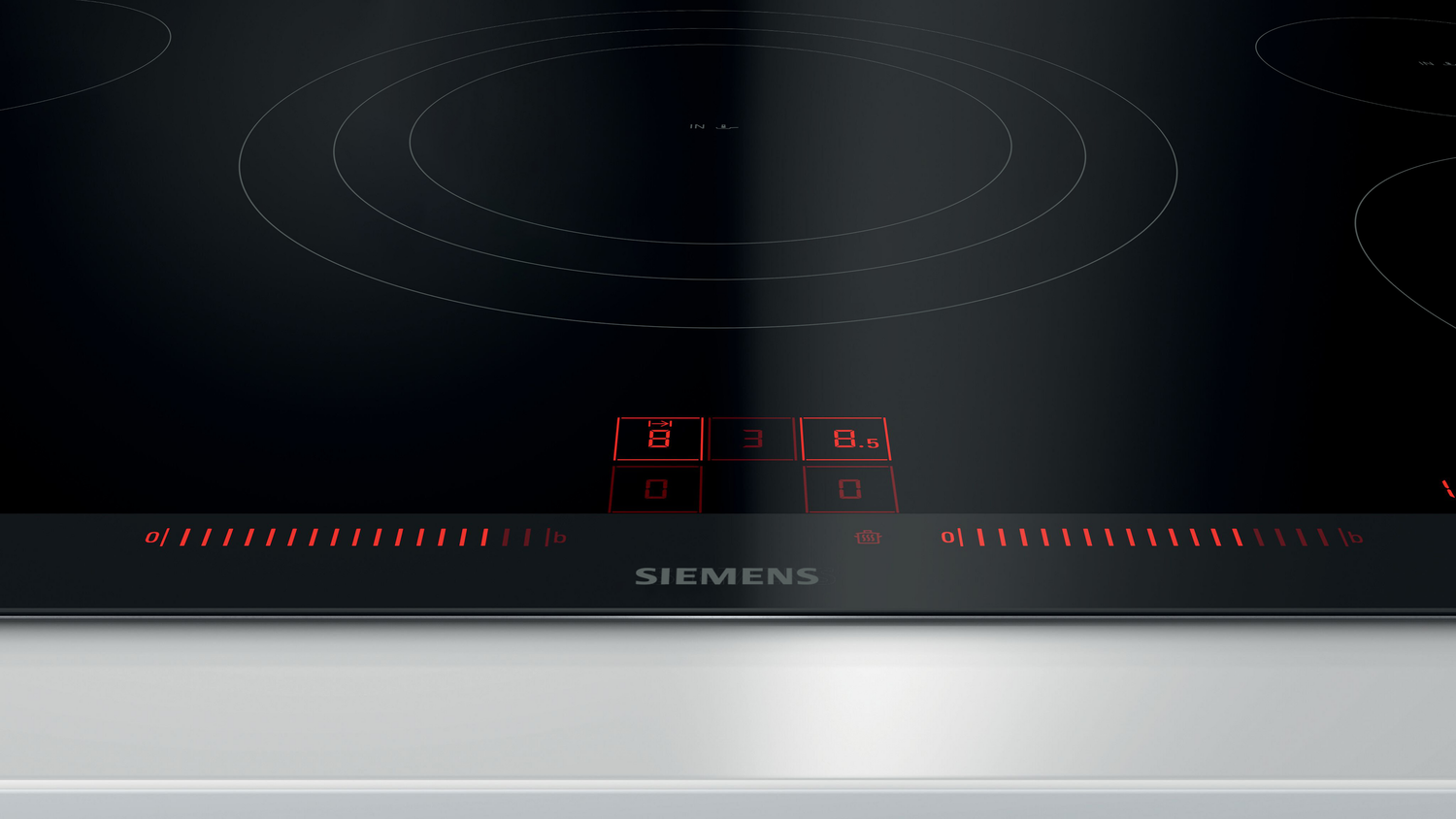 Siemens EH975LVC1E kookplaat Zwart, Roestvrijstaal Ingebouwd Inductiekookplaat zones 5 zone(s)