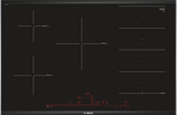 Bosch Serie 8 PXV875DC1E kookplaat Zwart Ingebouwd Inductiekookplaat zones 5 zone(s)