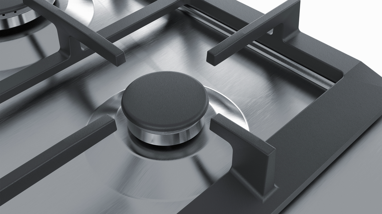 Siemens EC6A5PC90N kookplaat Roestvrijstaal Ingebouwd Gaskookplaat 4 zone(s)