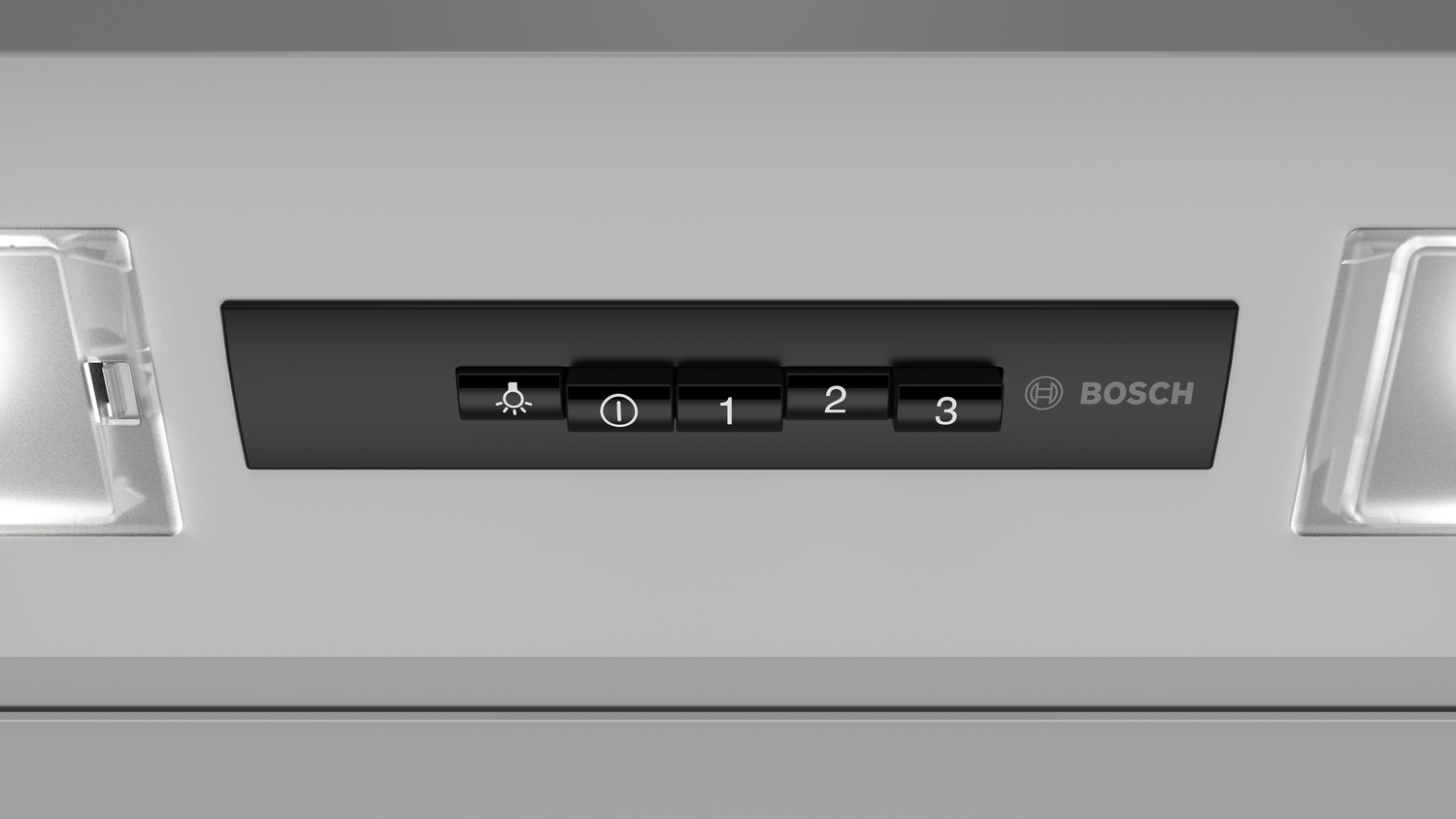 Bosch Serie 2 DEM66AC00 afzuigkap Semi-inbouw (uittrekbaar) Roestvrijstaal 625 m³/uur B