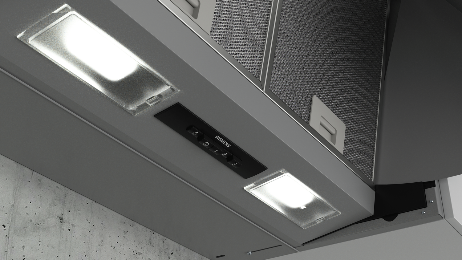 Siemens iQ100 LE66MAC00 afzuigkap Inbouw Roestvrijstaal 620 m³/uur B