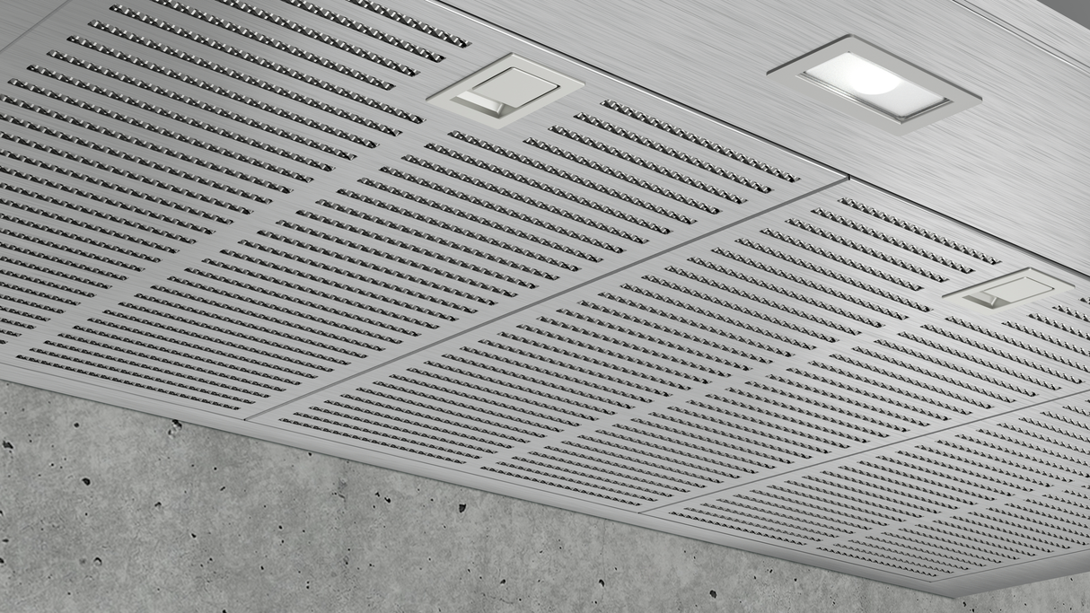 Siemens iQ300 LC97BHM50 afzuigkap Muurmontage Roestvrijstaal 710 m³/uur B