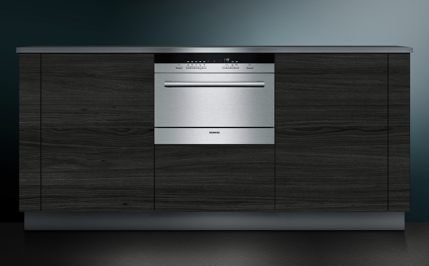 Siemens iQ500 SK75M522EU vaatwasser Semi-ingebouwd 6 couverts F