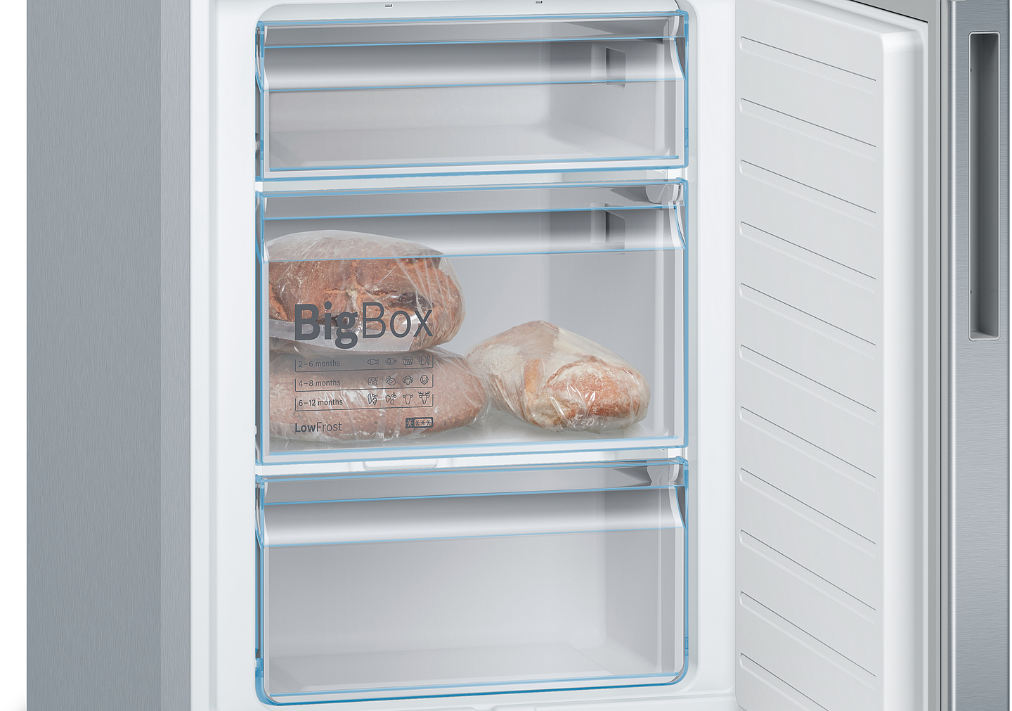 Bosch KGE39ALCA koel-vriescombinatie 343 liter