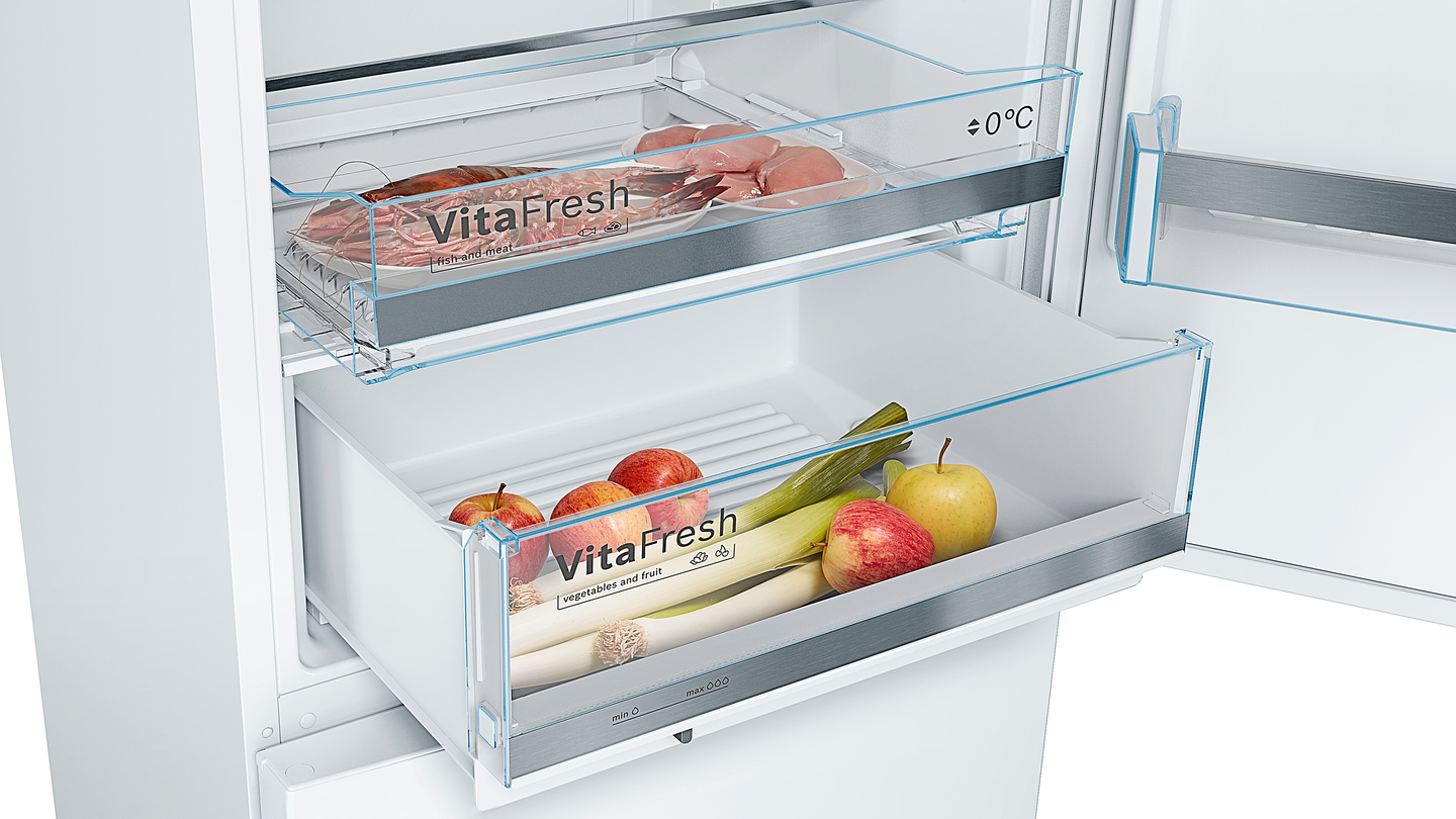 Bosch KGE49AWCA koel-vriescombinatie 419 liter