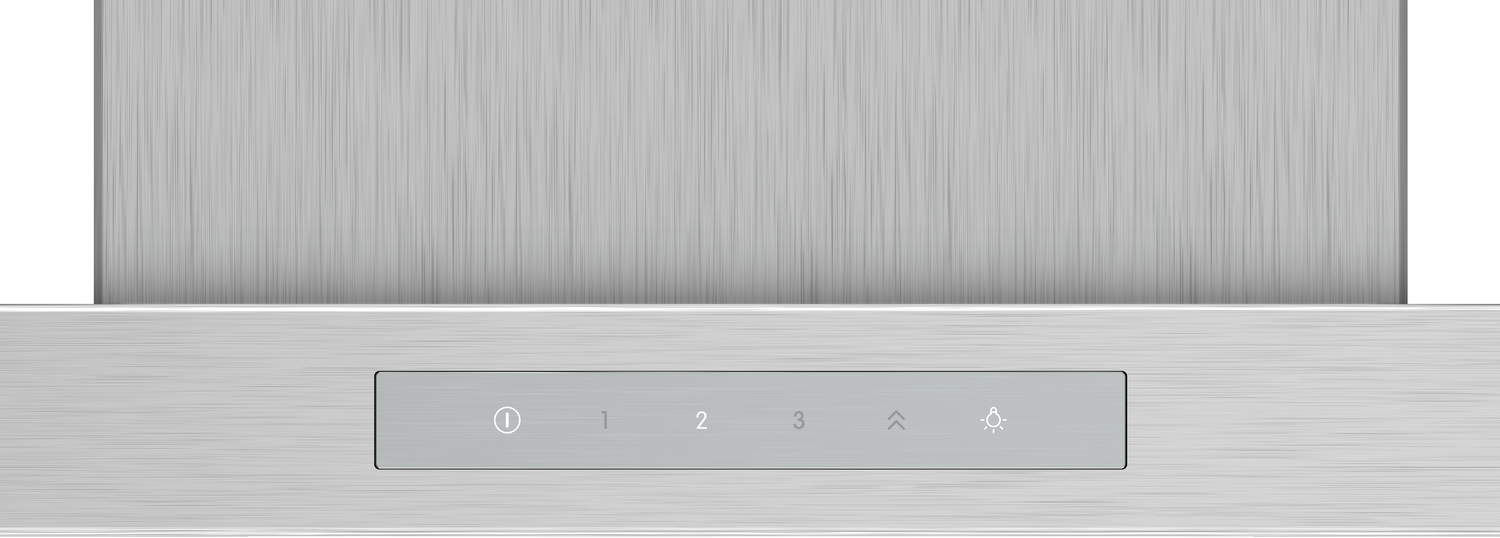 Bosch Serie 6 DWB67CM50 afzuigkap Muurmontage Roestvrijstaal 671 m³/uur A