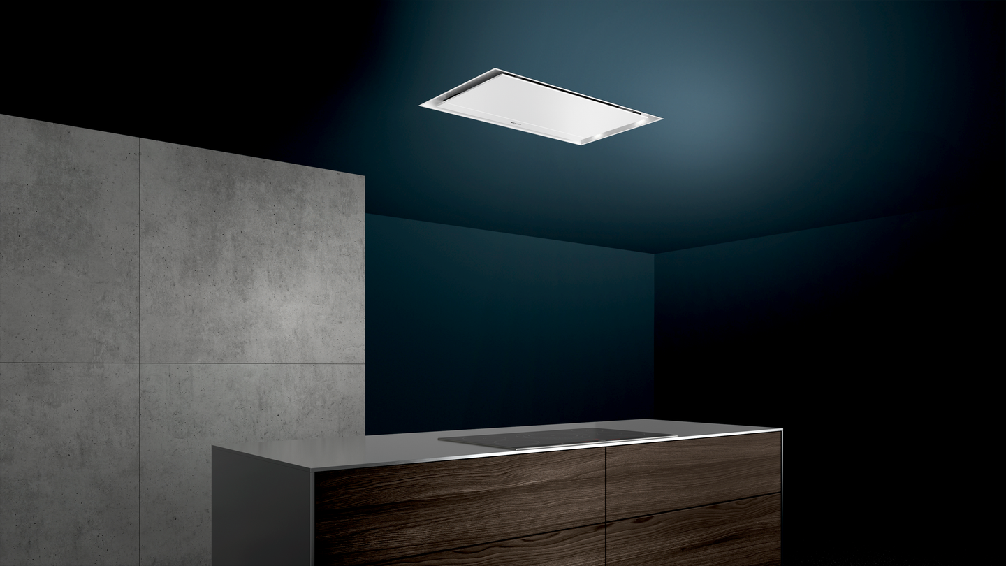 Siemens LR97CAQ20 witte plafond afzuigkap 90 cm