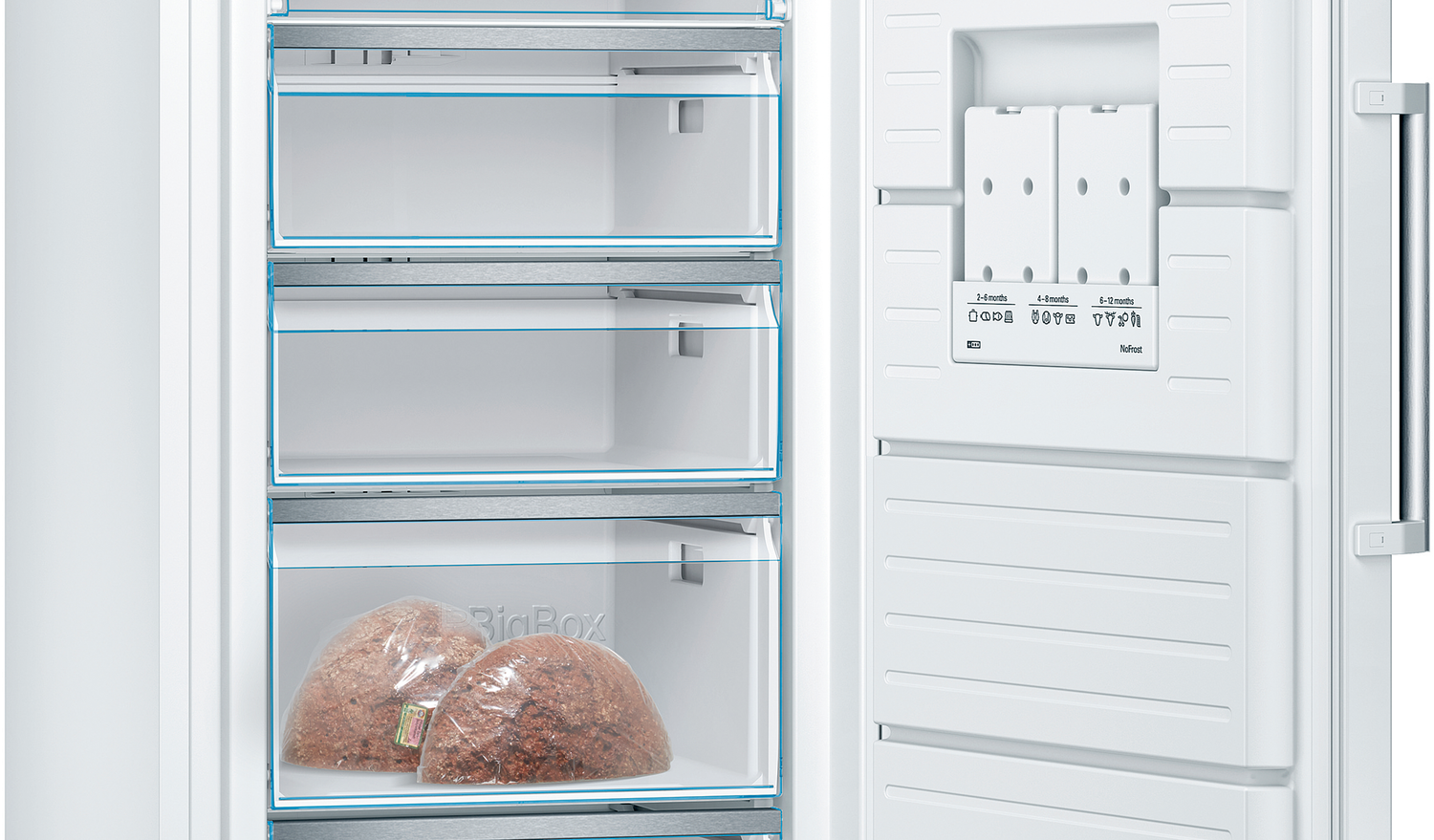 Bosch Serie 6 GSN58DWDV diepvriezer Vrieskast Vrijstaand 366 l D Wit