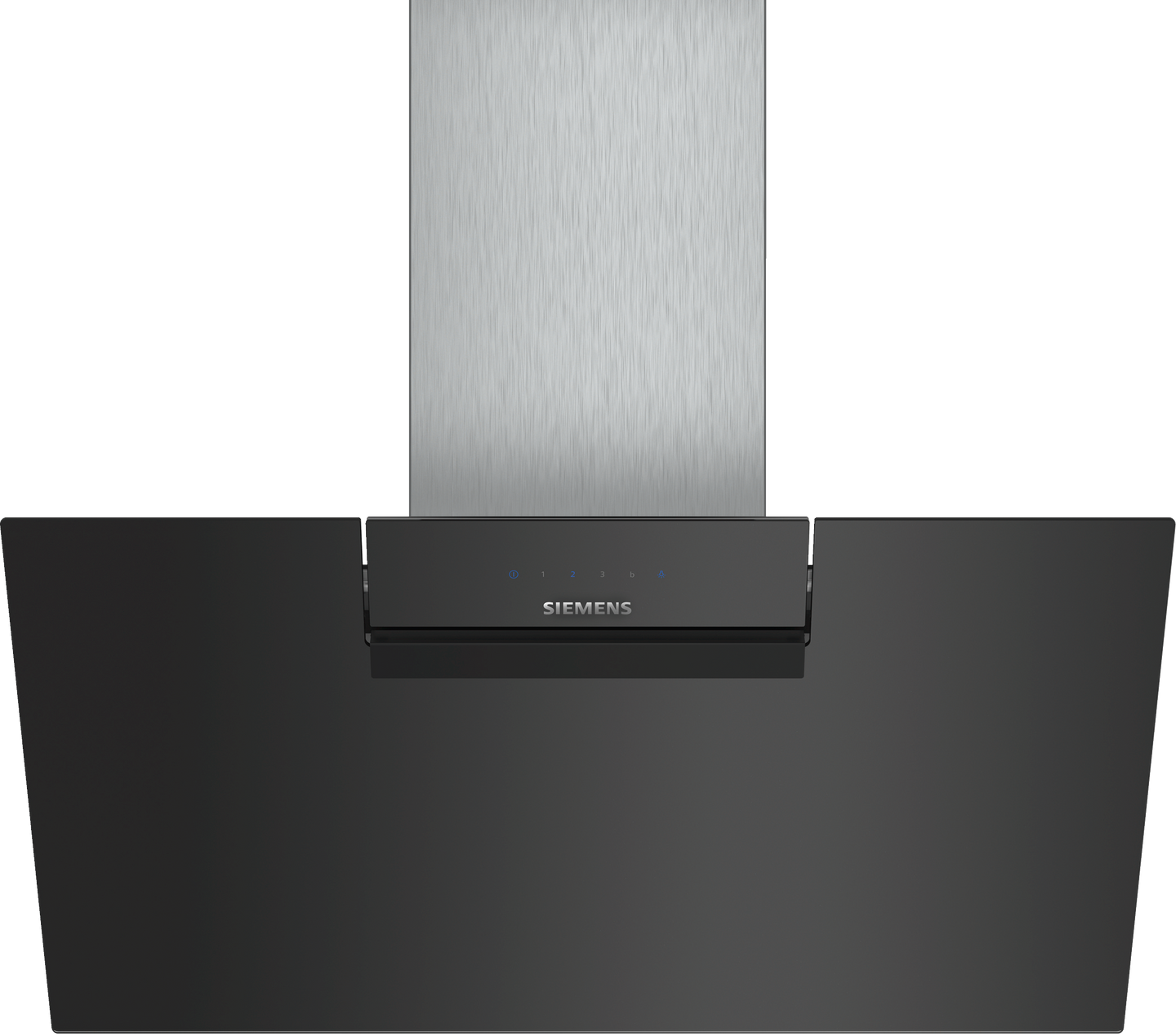 Siemens iQ300 LC87KEM60 afzuigkap Muurmontage Zwart 669 m³/uur B