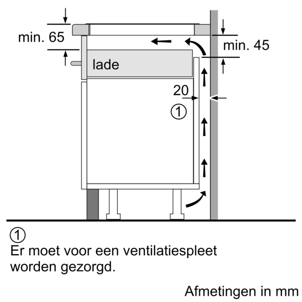 Siemens EH645BEB6E inductiekookplaat 60 cm