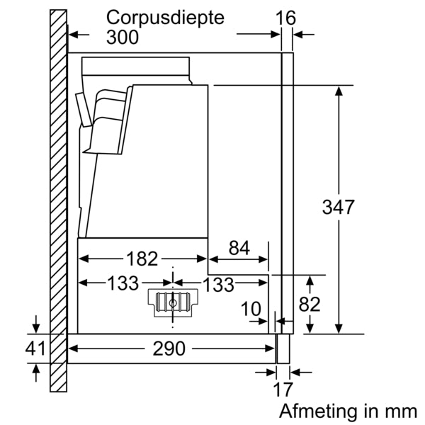 Siemens LI97SA531 vlakscherm afzuigkap 90 cm