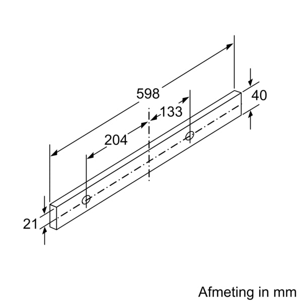 Siemens LI64LA521 vlakscherm afzuigkap 60 cm
