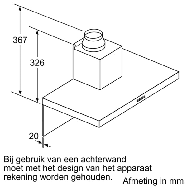 Siemens LC77BHM50 wandschouwkap 70 cm