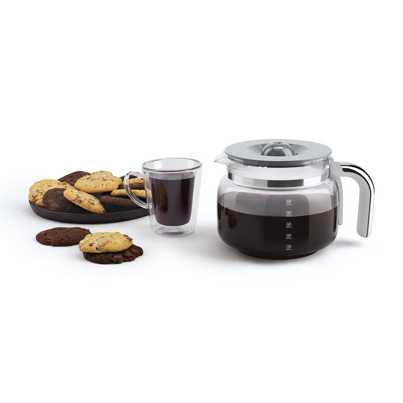 SMEG DCF02WHEU filterkoffiemachine wit
