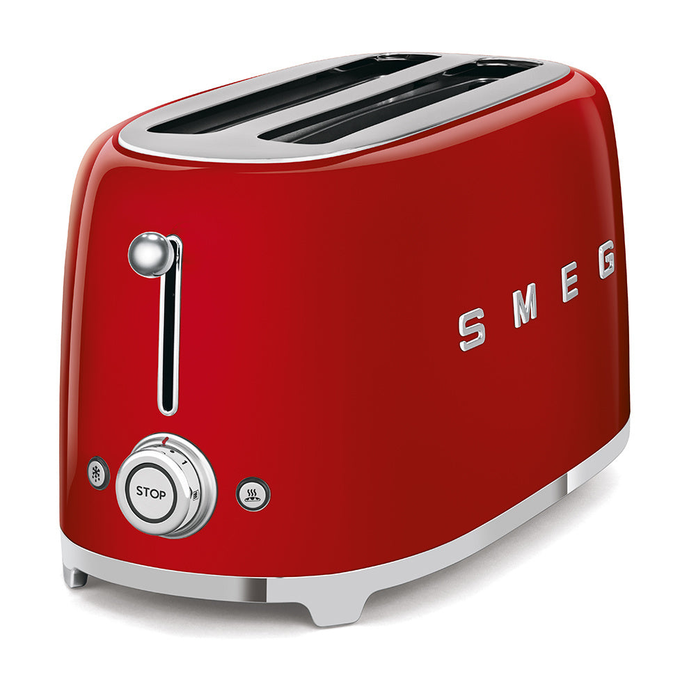 SMEG TSF02RDEU Toaster 2x4 Broodroosters Rood